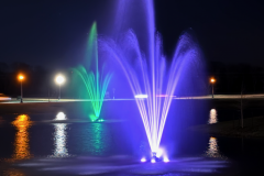 Fountain-at-night